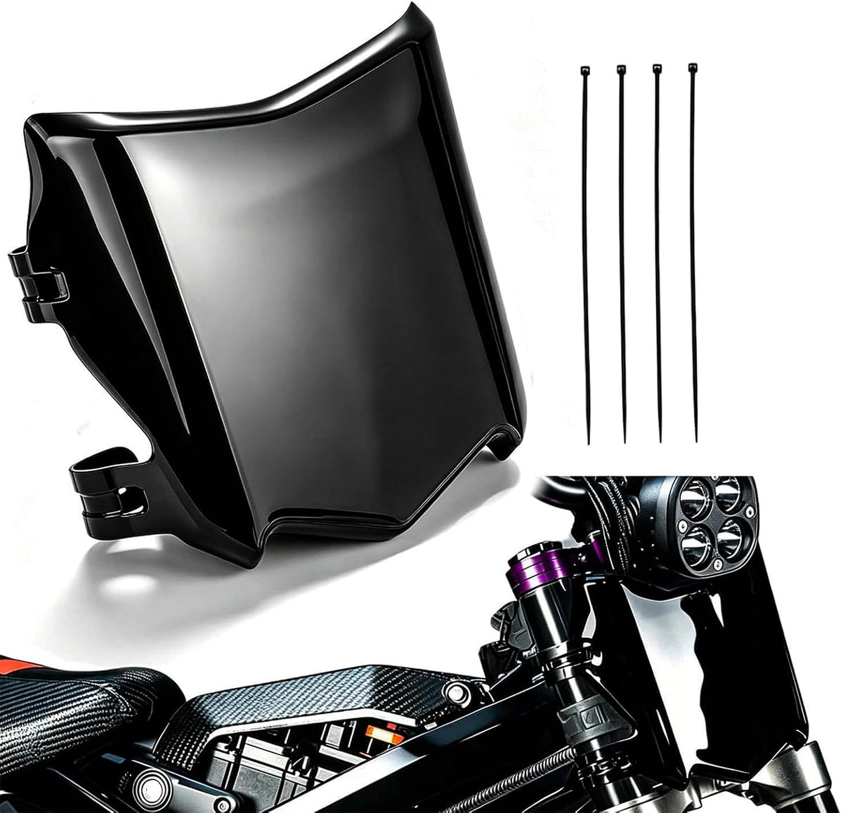 Universal Electric Dirt Bike Front Number Plate Guard