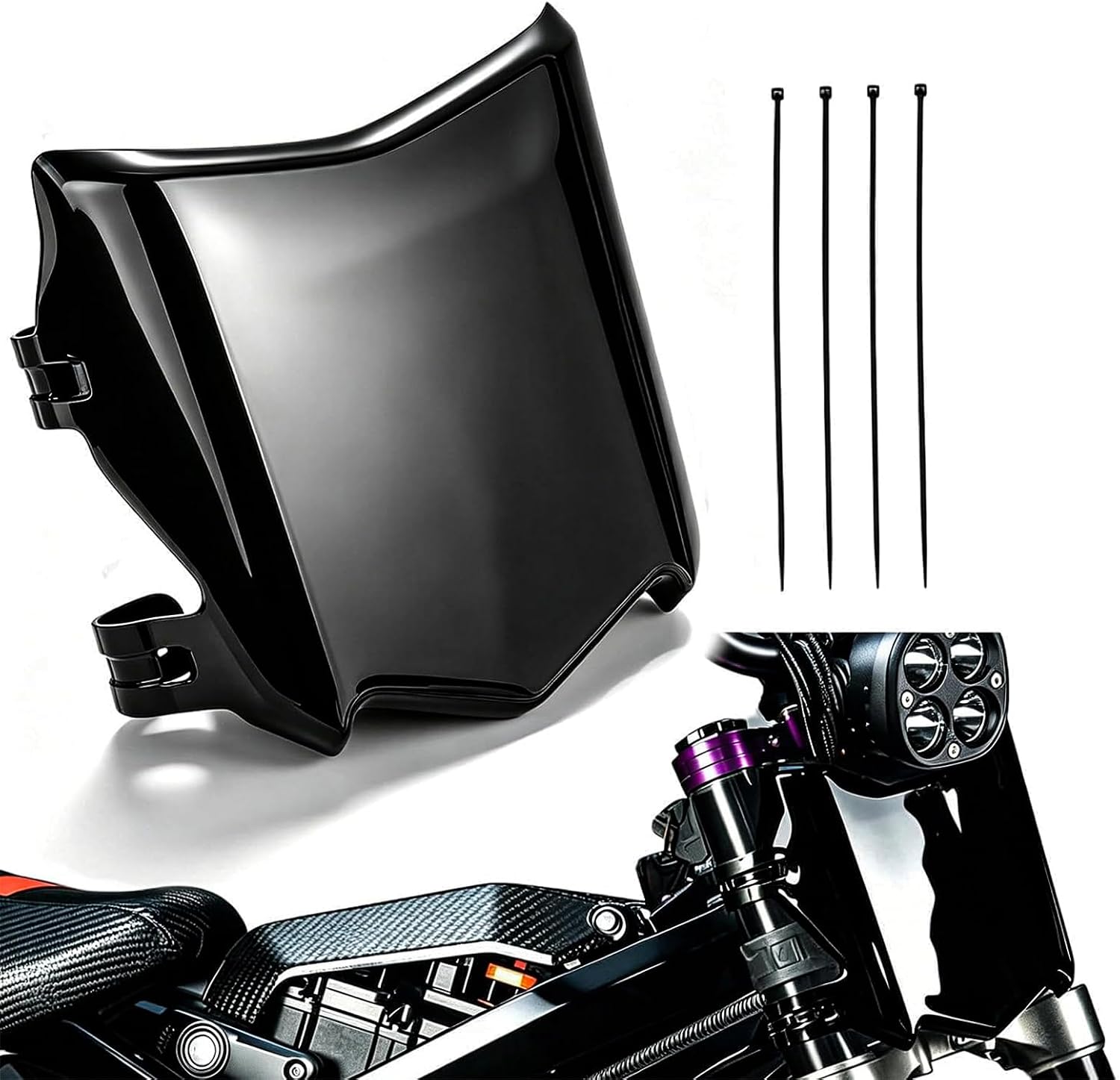 Universal Electric Dirt Bike Front Number Plate Guard
